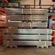 Gebrauchtes Palettenregal - ca. 4.000 x 16.900 x 1.100 mm - Schwerlastregal Regal 2,2 Tonnen