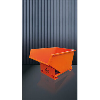 Eichinger Kippbehälter, Teleskoplader, Stahlblech, 1.500 kg, 1.000 Liter, Autolock, pulverbeschichtet, Farbe wählbar 