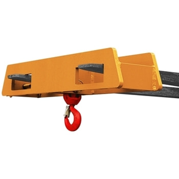 Eichinger Lasthaken f. 2 Staplerzinken, Einfahrtaschen 60 x 160 x 300/80 x 200 x 300 mm (HxBxT), 130/150 x 180/190 x 790/890 mm (HxBxT), Farbe wählbar 