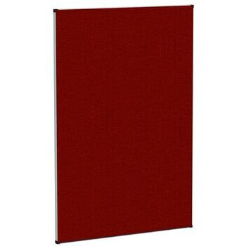Stellwand, Trennwand, Raumteiler, Sichtschutz, schallabsorbierend, Stoffbespannung, pinnbar, Alurahmen, 1.200 x 27 mm (HxT), Breite/Farbe wählbar 