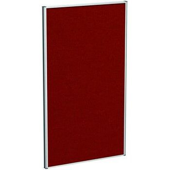 Stellwand, Trennwand, Raumteiler, Sichtschutz, schallabsorbierend, Stoffbespannung, pinnbar, Alurahmen, 1.400 x 41 mm (HxT), Breite/Farbe wählbar 