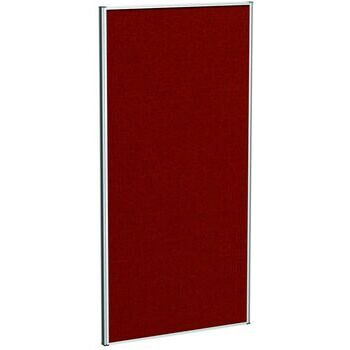 Stellwand, Trennwand, Raumteiler, Sichtschutz, schallabsorbierend, Stoffbespannung, pinnbar, Alurahmen, 1.600 x 41 mm (HxT), Breite/Farbe wählbar 