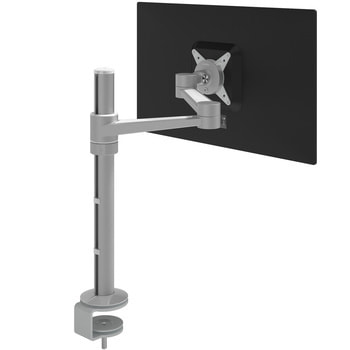 Monitorarm für 1 Monitor, Bildschirmhalter, Tischbefestigung, statisch höhenverstellbar, tiefenverstellbar, VESA MIS-D 75/100, bis 8 kg, Farbe wählbar 