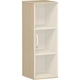 Beispielabb. Flügeltürschrank, 1.152 x 400 x 425 mm (HxBxT), hier mit Griff links, Ahorn Dekor.