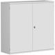Flügeltürenschrank, 1.152 x 1.200 x 425 mm (HxBxT), hier in Lichtgrau