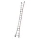 Teleskop-Mehrzweckleiter, hier in 5.140 mm Länge als ausgefahrene Anlegeleiter