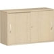 Anstell-Schiebetürenschrank, 720 x 1.200 x 425 mm (HxBxT), hier in Ahorn