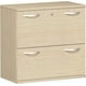 Registraturschank mit 2 Hängeregistraturen, 768 x 800 x 425 mm (HxBxT), hier in Ahorn Dekor