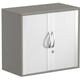 Querrollladenschrank, 720 x 800 x 425 mm (HxBxT), abschließbar, in Lichtgrau