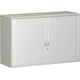Querrollladenschrank, 720 x 1.200 x 425 mm (HxBxT), abschließbar, in Lichtgrau